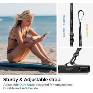 Spigen A601 vízálló univerzális  telefontok crystal clear-9