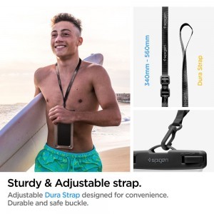 Spigen A610 vízálló lebegő univerzális  telefontok crystal clear-4