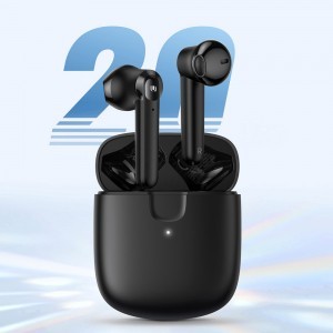 Ugreen HiTune T2 ENC vízálló vezeték nélküli Bluetooth 5.0 fülhallgató fekete (WS105)