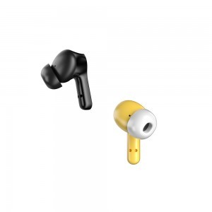 Dudao vezeték nélküli fülhallgató TWS Bluetooth 5.2 sárga (U16H)