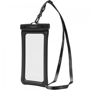 Spigen A610 vízálló lebegő univerzális  telefontok 2 db fekete (AMP04527)-1