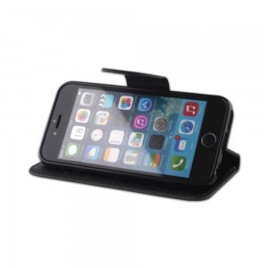 iPhone 15 Pro Max Fancy fliptok fekete
