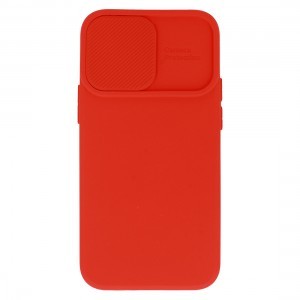 iPhone 12 Pro Max Camshield Soft tok piros