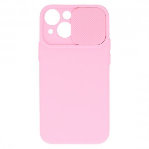 Samsung Galaxy A13 4G Camshield Soft tok világos rózsaszín
