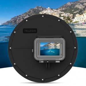 TELESIN Dome Port víz alatti tok GoPro Hero 8 akciókamerához (GP-DMP-T08)-5