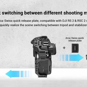 SmallRig Black Mamba Kit Canon EOS R5 / R6 / R5 C kamerákhoz (3234B)-4