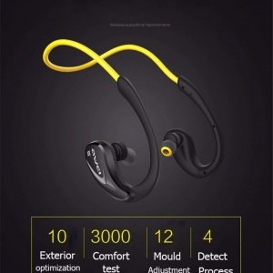 Awei A880BL sport bluetooth fülhallgató sárga