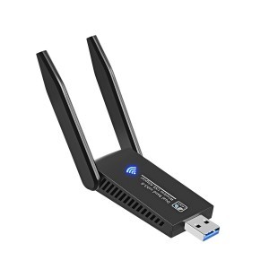 USB WiFi Adapter 1300Mbps USB 3.0 WiFi 802.11 ac vezeték nélküli kétsávos hálózati adapter 2.4GHz/5GHz (6B17)