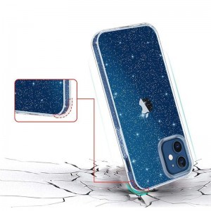 Samsung Galaxy S23 Ultra Crystal Glitter Tok ezüst
