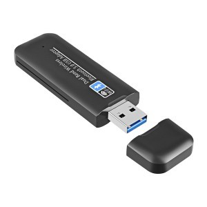 HIGI WB803 USB WiFi Adapter 1300Mbps USB 3.0 WiFi 802.11 ac vezeték nélküli kétsávos hálózati adapter 2.4GHz/5GHz + Bluetooth 5.0-2