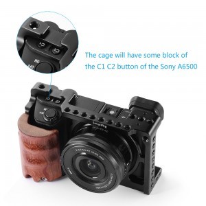 SmallRig Sony A6000/A6300/A6500 ILCE-6000/ILCE-6300/ILCE-A6500/Nex-7 Camera Cage (1661)-3