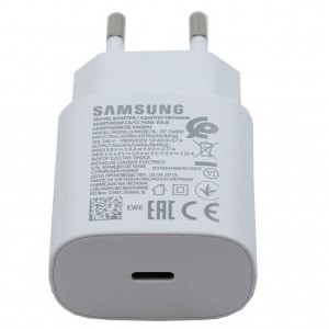 Samsung EP-TA800EWE USB Type-C hálózati töltő adapter 25W fehér-1