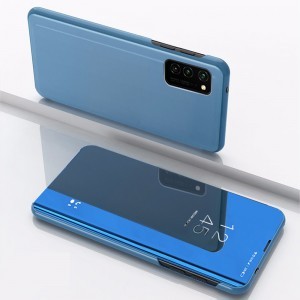 Samsung Galaxy A12/M12 Clear View fliptok kék