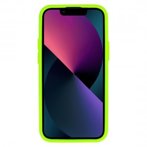 iPhone 14 Pro Camshield Soft tok lime zöld Alphajack