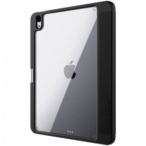iPad Pro 11 2020/2021 Nillkin Bevel Környezetbarát Bőr Tok Fekete