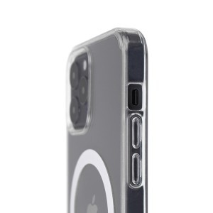 iPhone 15 Plus MagSafe kompatibilis átlátszó TPU tok Alphajack