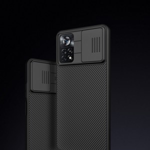 Xiaomi Poco X4 Pro 5G Nillkin CamShield tok fekete