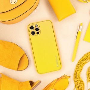 Samsung Galaxy A33 5G Forcell Eco Bőr tok sárga