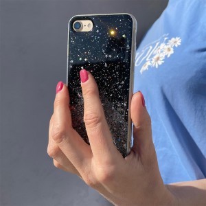 iPhone 13 Pro Wozinsky Star csillogó flitteres tok fekete