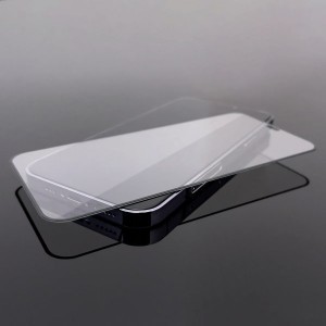Realme C35 üvegfólia Wozinsky Full Glue 9H fekete kerettel tokbarát