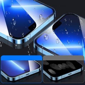 iPhone 13 Pro Max/14 Plus Joyroom kijelzővédő üvegfólia felhelyezést segítő készlettel