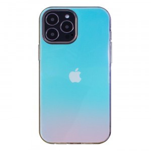 iPhone 13 Pro Max Aurora Neon Gel tok kék