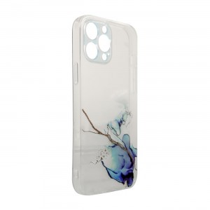 iPhone 13 Pro Marble Gel tok kék