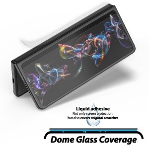 Samsung Galaxy Z Fold 4 Whitestone Dome Glass 2x 9H kijelzővédő üvegfólia UV lámpával