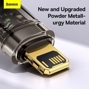 Baseus USB - Lightning kábel 2.4A 1m (CATS000401) fekete