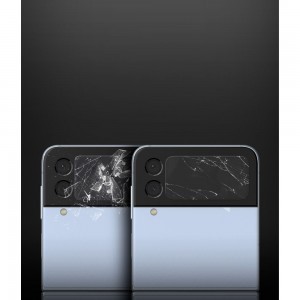 Samsung Galaxy Z Flip 4 Ringke ID 3db kameralencsevédő üvegfólia