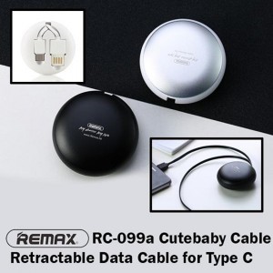 Remax CuteBaby RC-099A USB-Type C kábel 1m fekete