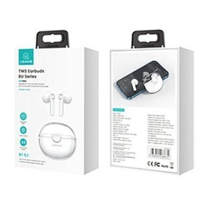 USAMS TWS BU Bluetooth 5.1 vezeték nélküli fülhallgató zöld