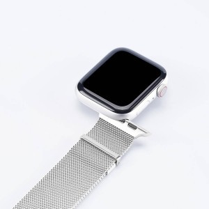 Apple Watch 7 Band 4/5/6/7/8/SE/Ultra (42/44/45/49mm) Dux Ducis Magnetic óraszíj ezüst