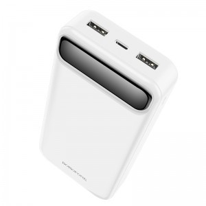 Borofone Freeway BJ14A Powerbank 20000 mAh 2xUSB fehér-1