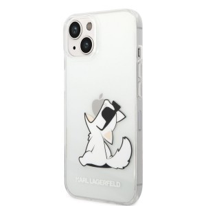 iPhone 14 Plus Karl Lagerfeld PC/TPU Choupette Eat tok átlátszó (KLHCP14MCFNRC)