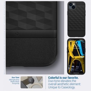 iPhone 14 Caseology Parallax Mag Magsafe kompatibilis tok matt fekete