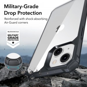 iPhone 13/14 ESR Air Armor tok átlátszó/fekete