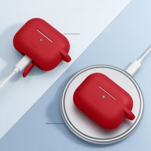 Apple Airpods Pro 1/2 ESR Bounce tok karabinerrel piros