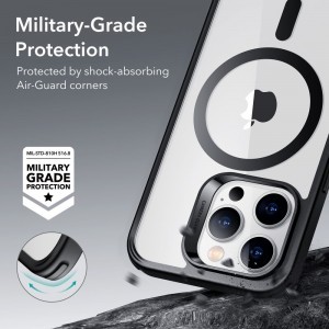 iPhone 14 Pro Max ESR CH HaloLock MagSafe tok átlátszó/fekete