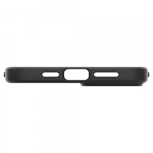 iPhone 14 Plus Spigen Liquid Air flexibilis TPU gél tok matt fekete