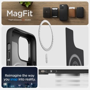 iPhone 14 Pro Max Spigen Mag Armor MagSafe tok matt fekete (ACS04844)