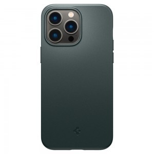 iPhone 14 Pro Max Spigen Thin Fit ultravékony tok Abyss zöld (ACS04771)