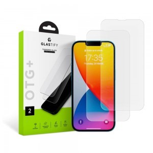 iPhone 13 Pro Max/14 Plus Glastify OTG+ kijelzővédő üvegfólia 2db