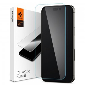 iPhone 14 Pro Max/15 Plus Spigen Glas.TR Slim kijelzővédő üvegfólia