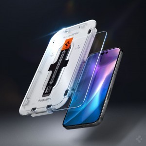 iPhone 14 Pro/15 Spigen Glas.TR EZ Fit 2x kijelzővédő üvegfólia