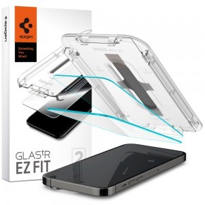 iPhone 14 Pro Max/15 Plus Spigen Glas.TR EZ Fit 2x kijelzővédő üvegfólia