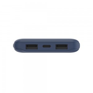 Belkin Boost Charge (10000 mAh) Powerbank USB-C 15W + 2x USB-A + 15cm USB-A - USB-C kábel (BPB011btBL) kék-3