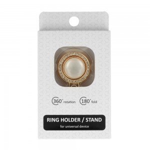 Ring Brilliant hátlapi gyűrű piros/arany