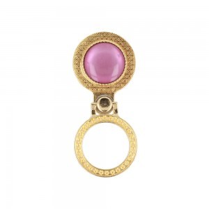 Ring Brilliant hátlapi gyűrű lila/arany