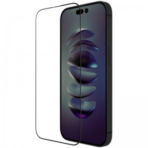 iPhone 14 Pro Max/15 Plus Nillkin CP + PRO kijelzővédő 9H üvegfólia fekete